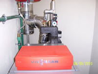 Bauvorhaben Cala d´Or Dezember 2006, Erneuerung Heizungskessel