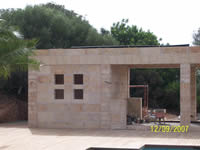 Juli 2007 - Bauvorhaben Felanitx - Schwimmbadverrohrung der gelieferten Materialien der Firma Behnke