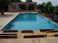 Juli 2007 - Bauvorhaben Felanitx - Schwimmbadverrohrung der gelieferten Materialien der Firma Behnke